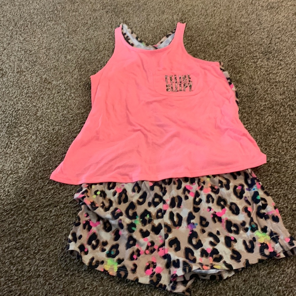 Children girls pajama set - size 10